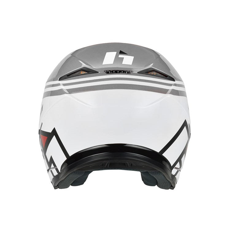 Hebo Trials Helmet Zone 5 Line White/Grey