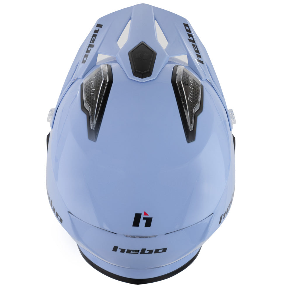 Hebo Trials Helmet Zone 5 Monocolour Blue