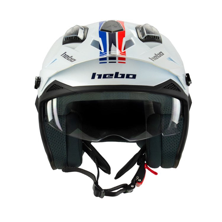 Hebo Trials Helmet Zone 5 RS White