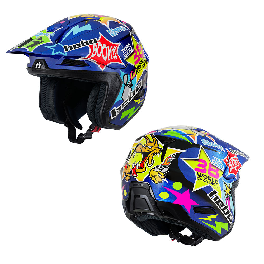 Hebo Trials Helmet Zone Pro Toni Bou 38