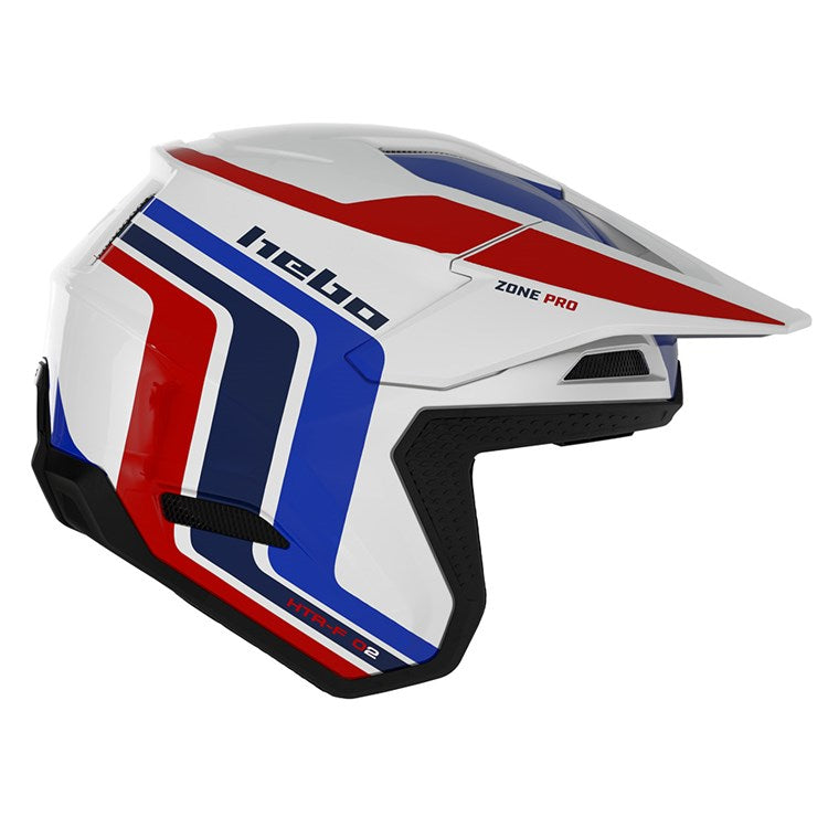 Hebo Trials Helmet Zone Pro Classic White