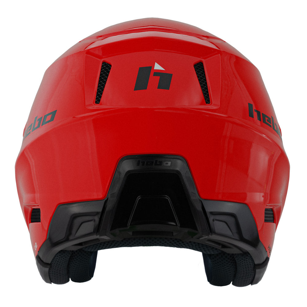 Hebo Trials Helmet Zone Pro Monocolour Red