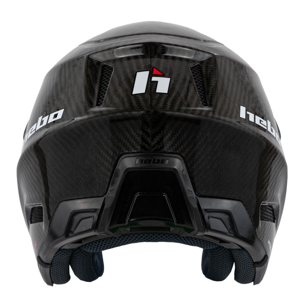 Hebo Trials Helmet Zone Race Carbon K3 Gloss Black