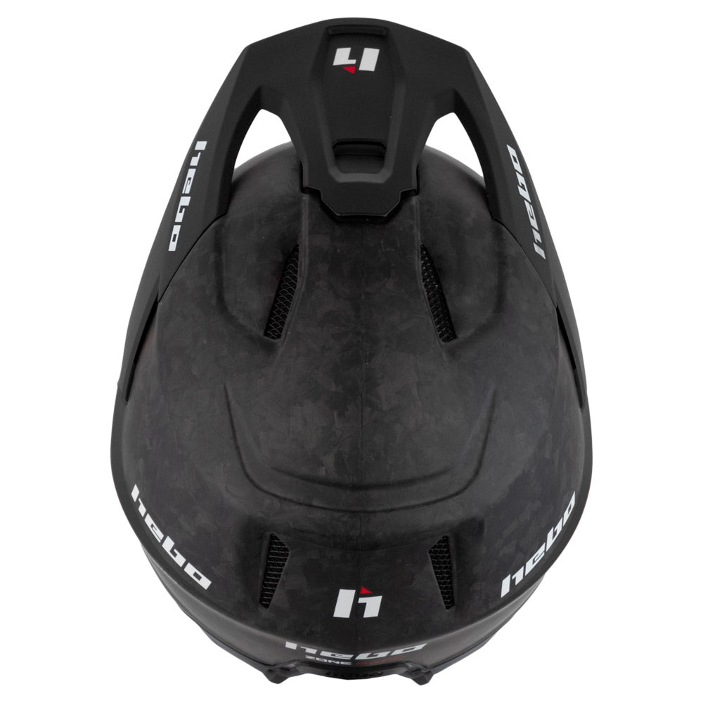 Hebo Trials Helmet Zone Race Carbon Forged Matte Black