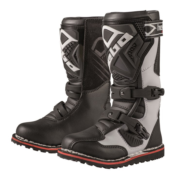 Hebo Trials Boots YOUTH Tech 2.0 Micro Black/White