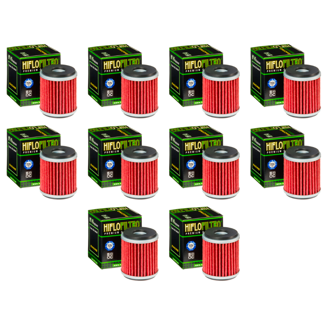 10 x HiFlo HF140 Oil Filter Yamaha YZF/WRF250/450 09-24