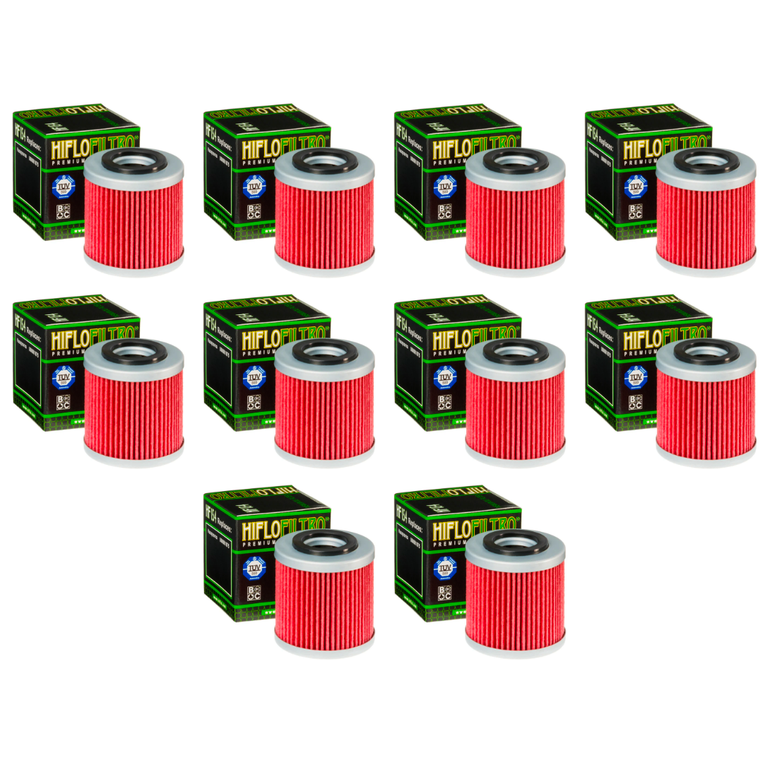 10 x HiFlo HF154 Oil Filter Husqvarna TC/TE 250/410/510/600 98-07