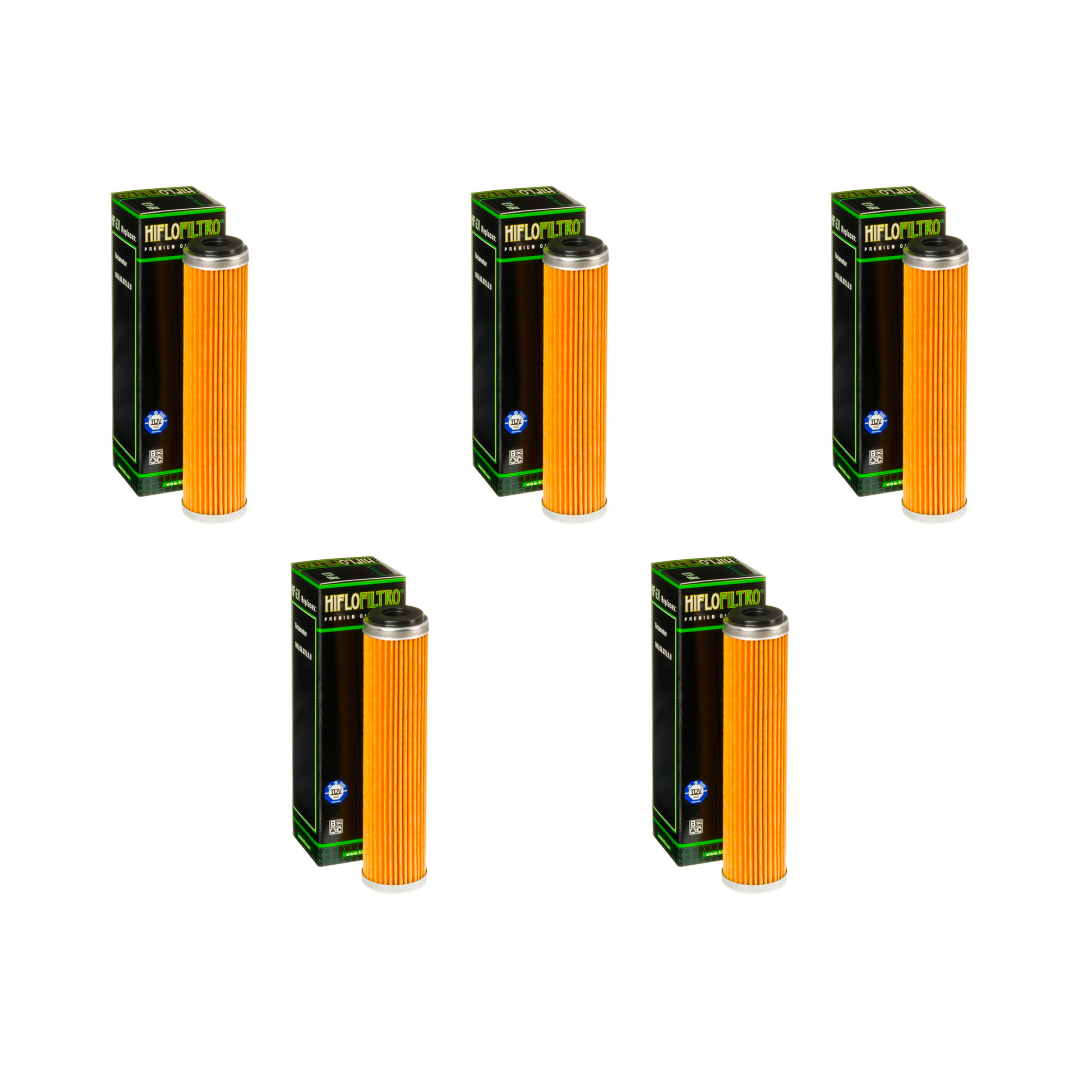 5 x HiFlo HF631 Oil Filter Beta 350RR 11-24 390RR/430RR/480RR 15-24