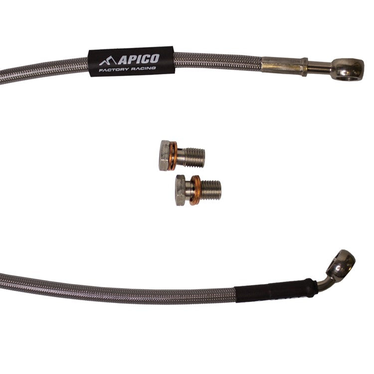 Apico Brake Hose Rear KAWASAKI KX500 96-04