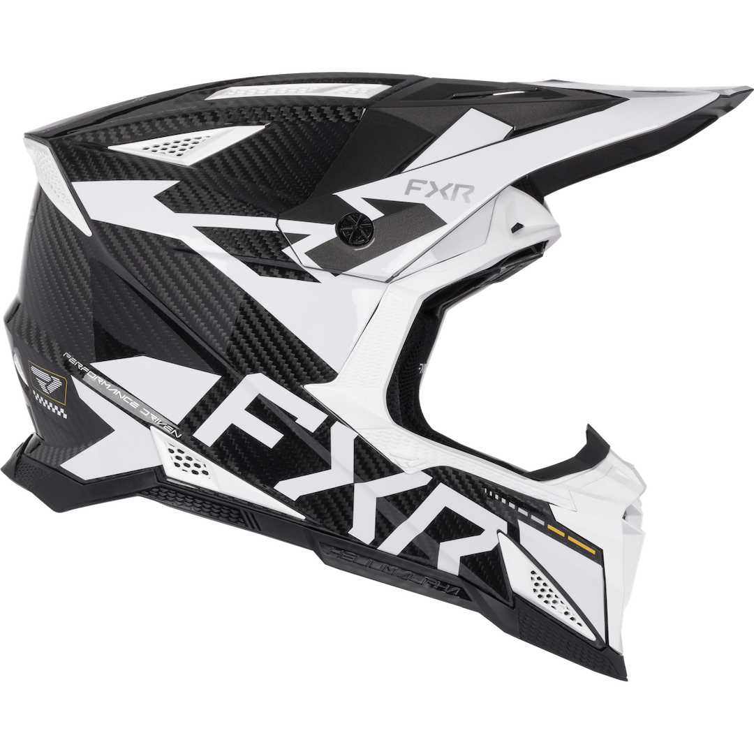 FXR Helium Alpha Carbon ECE 22.06 MX MIPS Helmet 2027 Tux