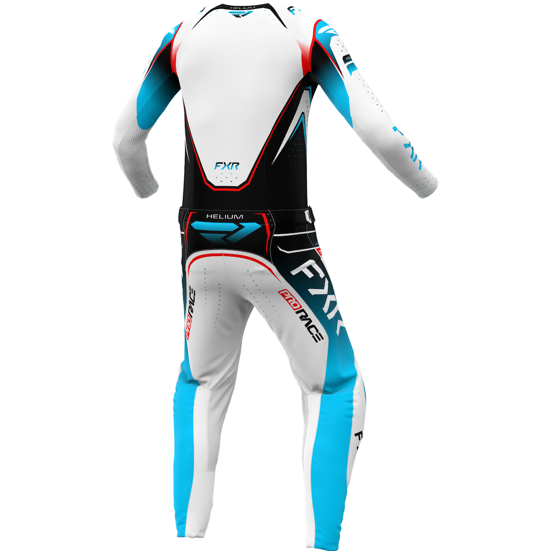 FXR Helium Edge 2026 MX Kit Combo Ice
