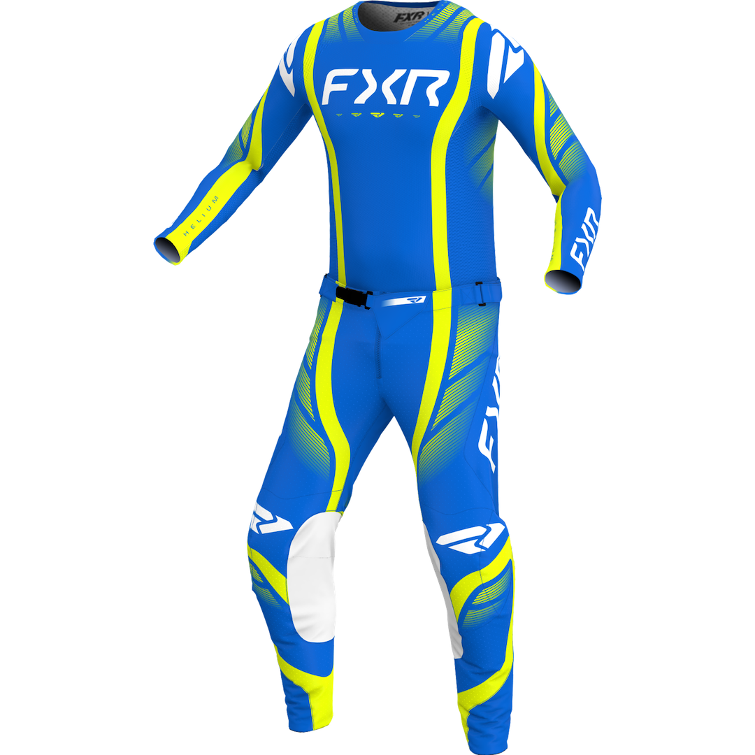 FXR Helium Infinity 2026 MX Kit Combo Blue