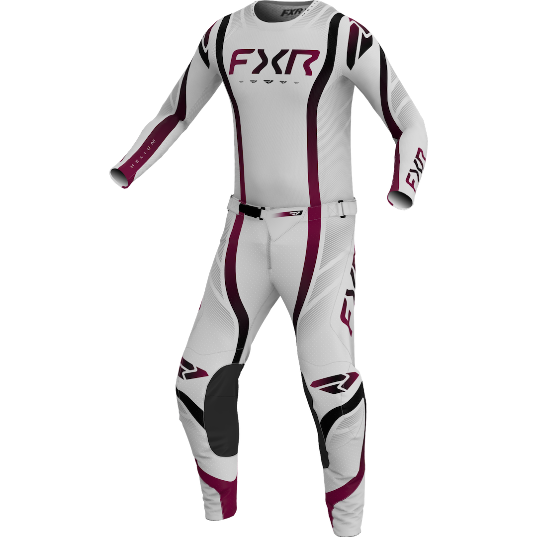FXR Helium Infinity 2026 MX Kit Combo Silver