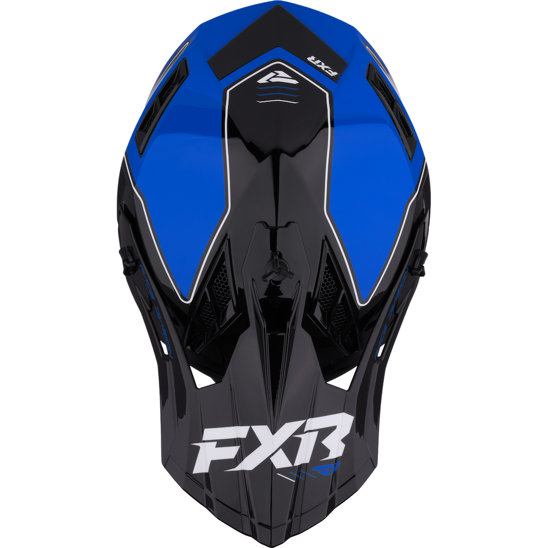 FXR Helium MX Helmet 2026 Blue/White