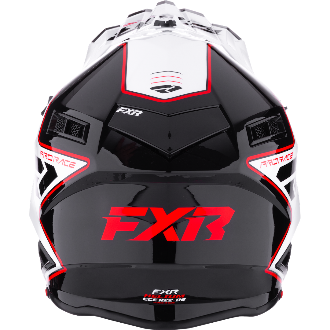 FXR Helium MX Helmet 2026 Red/White/Black