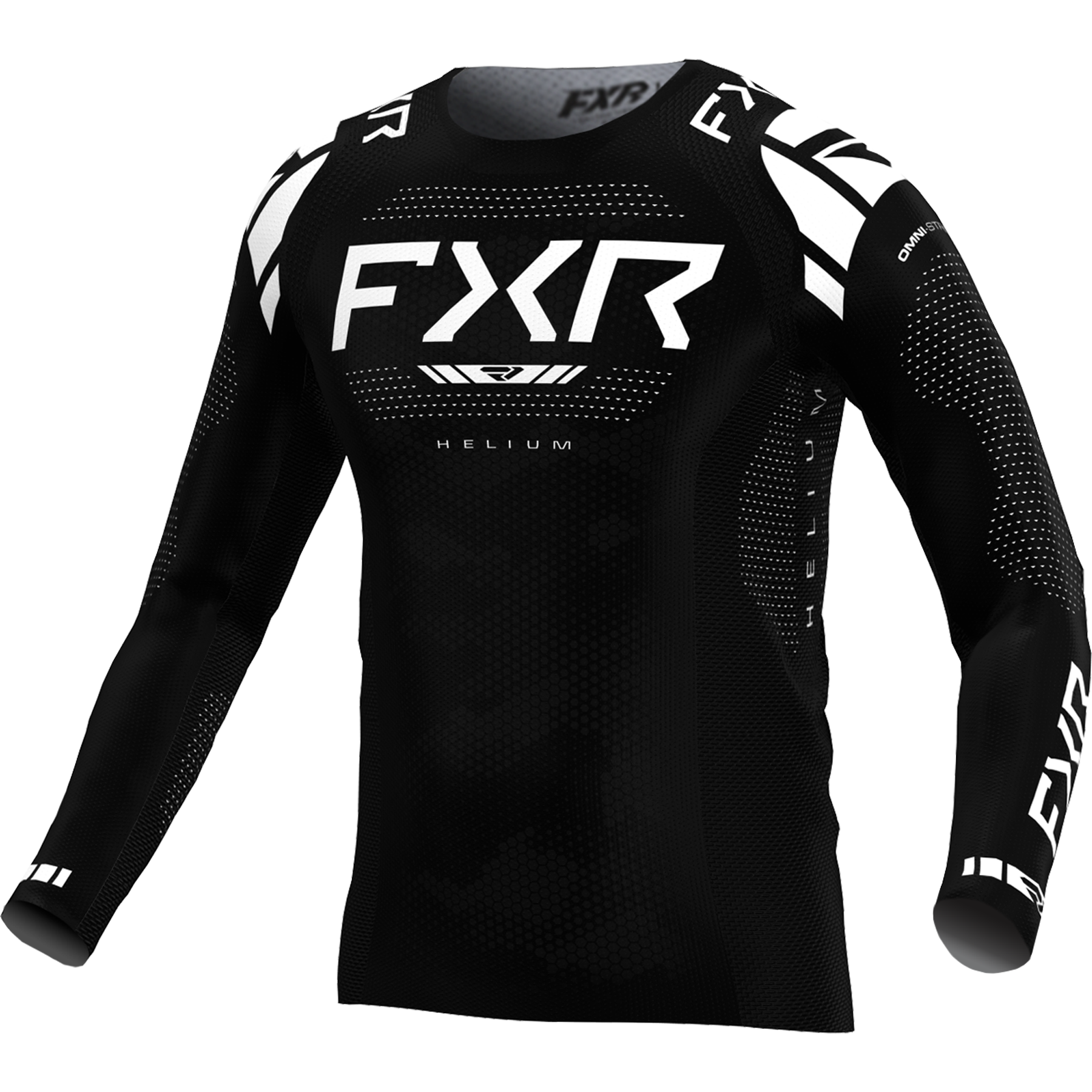 FXR Helium MX Jersey 2025.7 Blackout