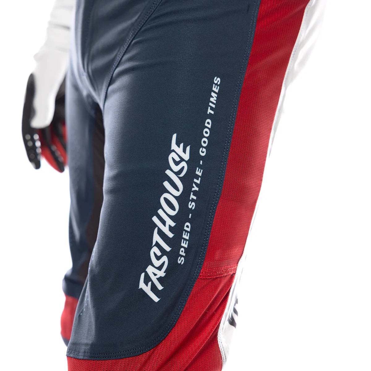 Fasthouse Helix Circuit MX Pant Navy/White/Red