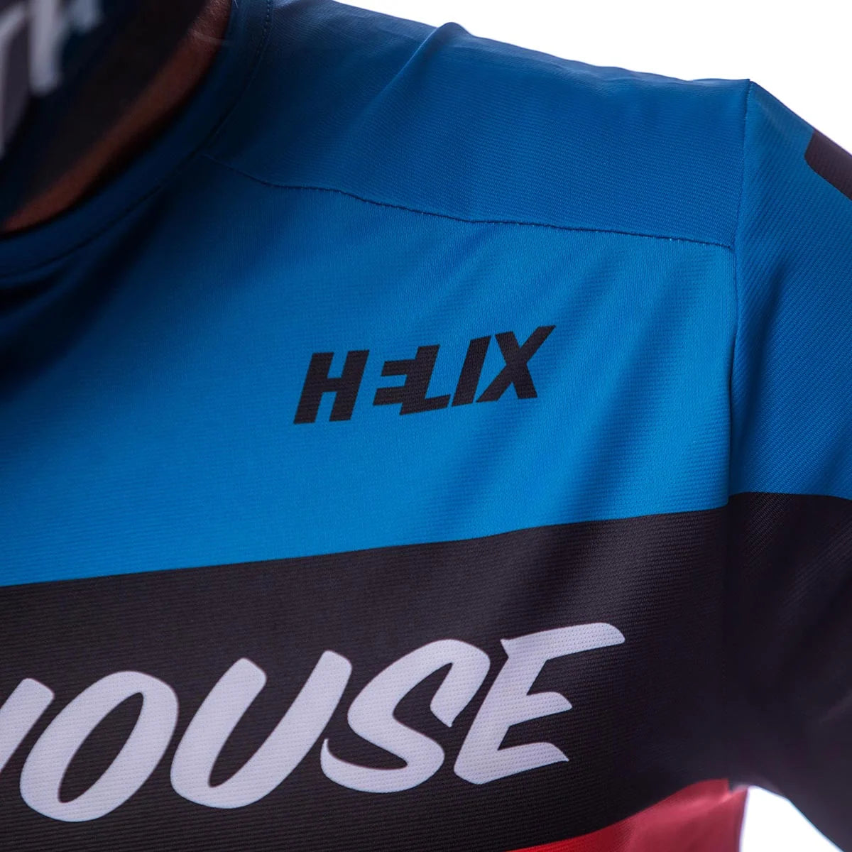 Fasthouse Helix Daytona LS MX Jersey - Electric Blue/Black