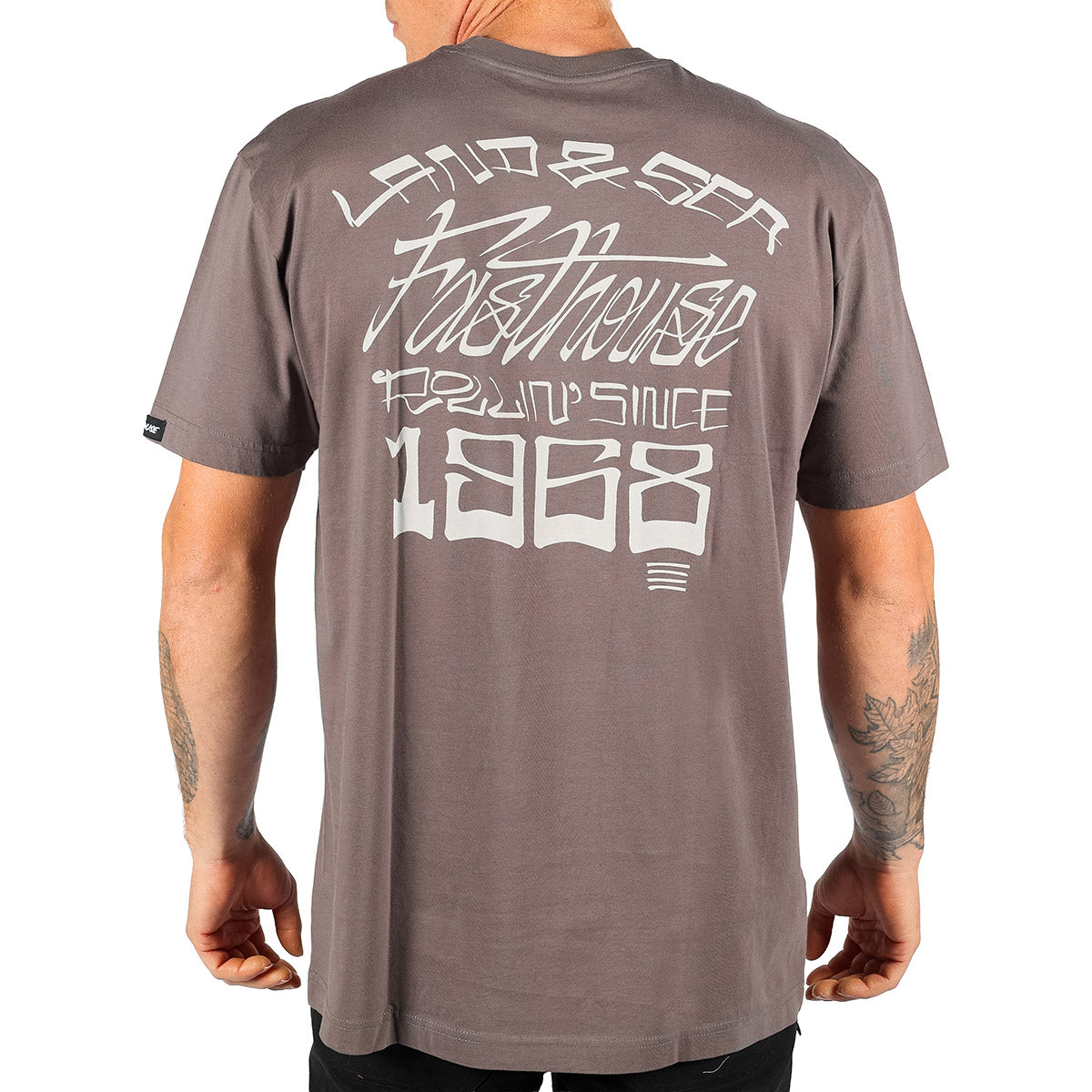 Fasthouse Horizon Tee - Gull Grey