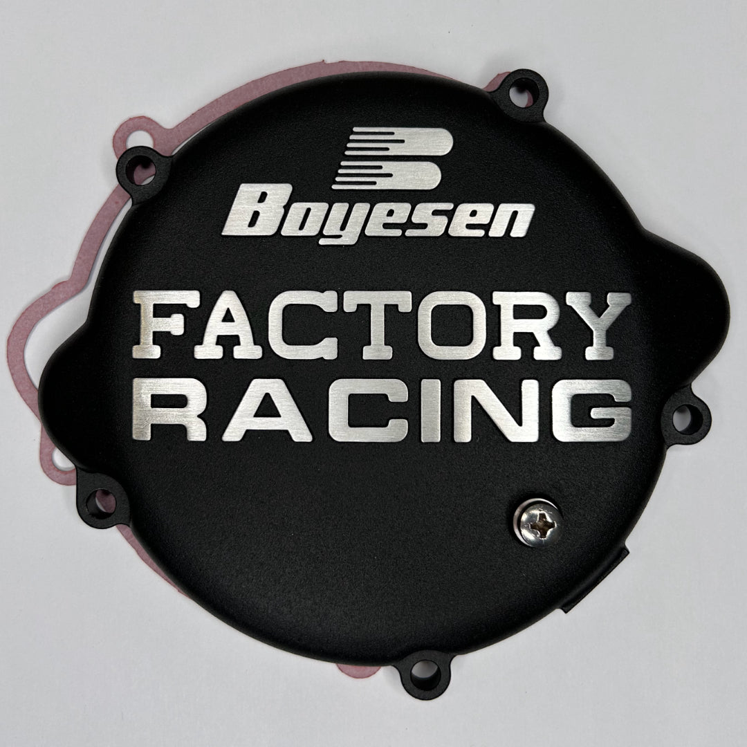 Boyesen Clutch Cover KTM/HUSKY SX85 06-17, SX105 06-12, TC85 14-17 BLACK