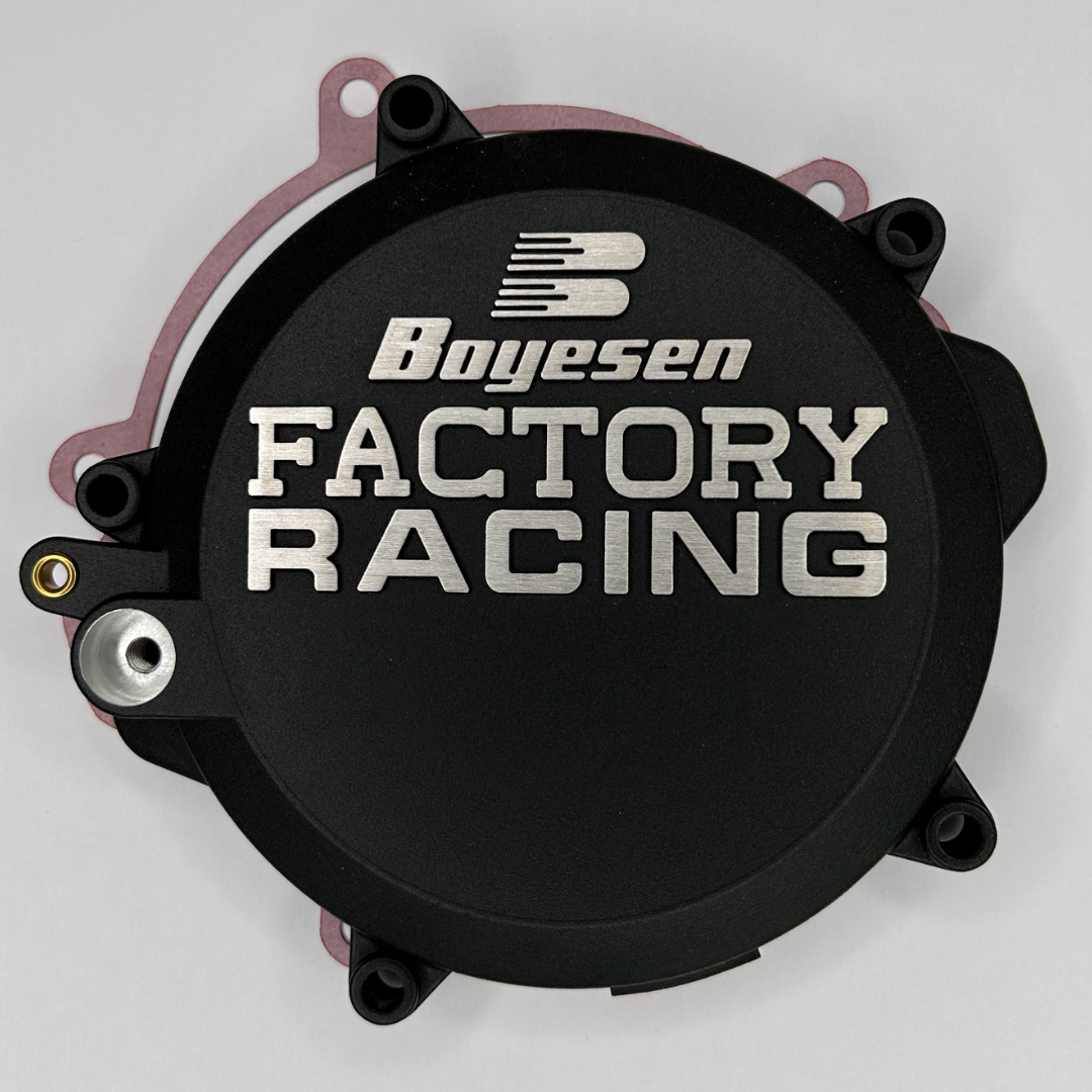 Boyesen Clutch Cover KTM/HUSKY/GAS SX85 18-24, TC85 18-24, MC85 21-24 Black