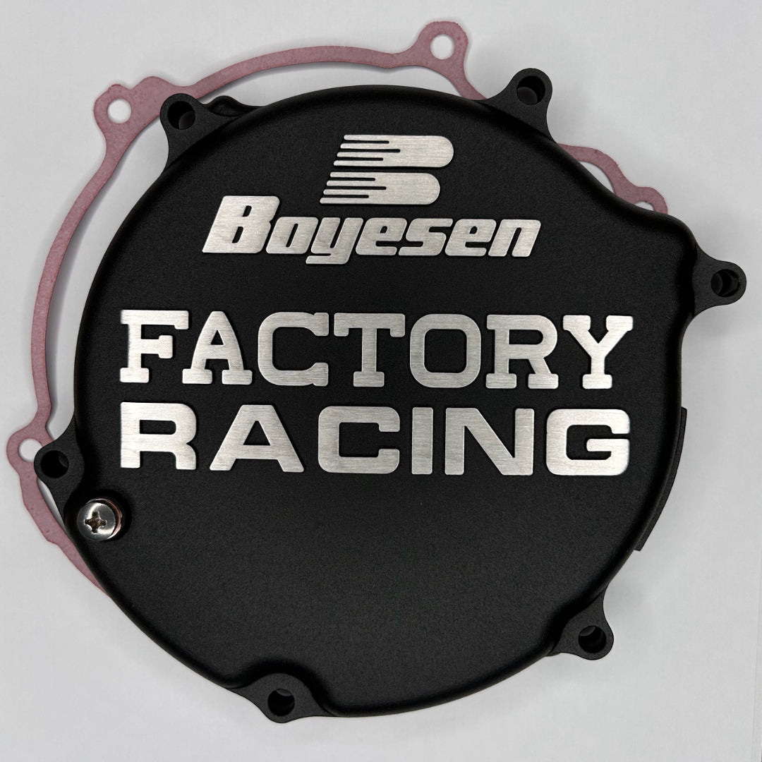 Boyesen Clutch Cover KAWASAKI KX125 03-08 Black