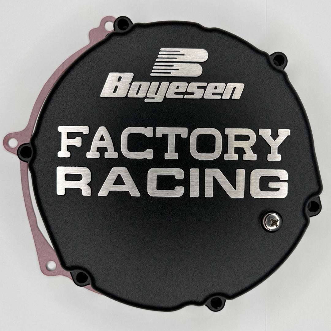 Boyesen Clutch Cover KAWASAKI KX250 95-02 Black