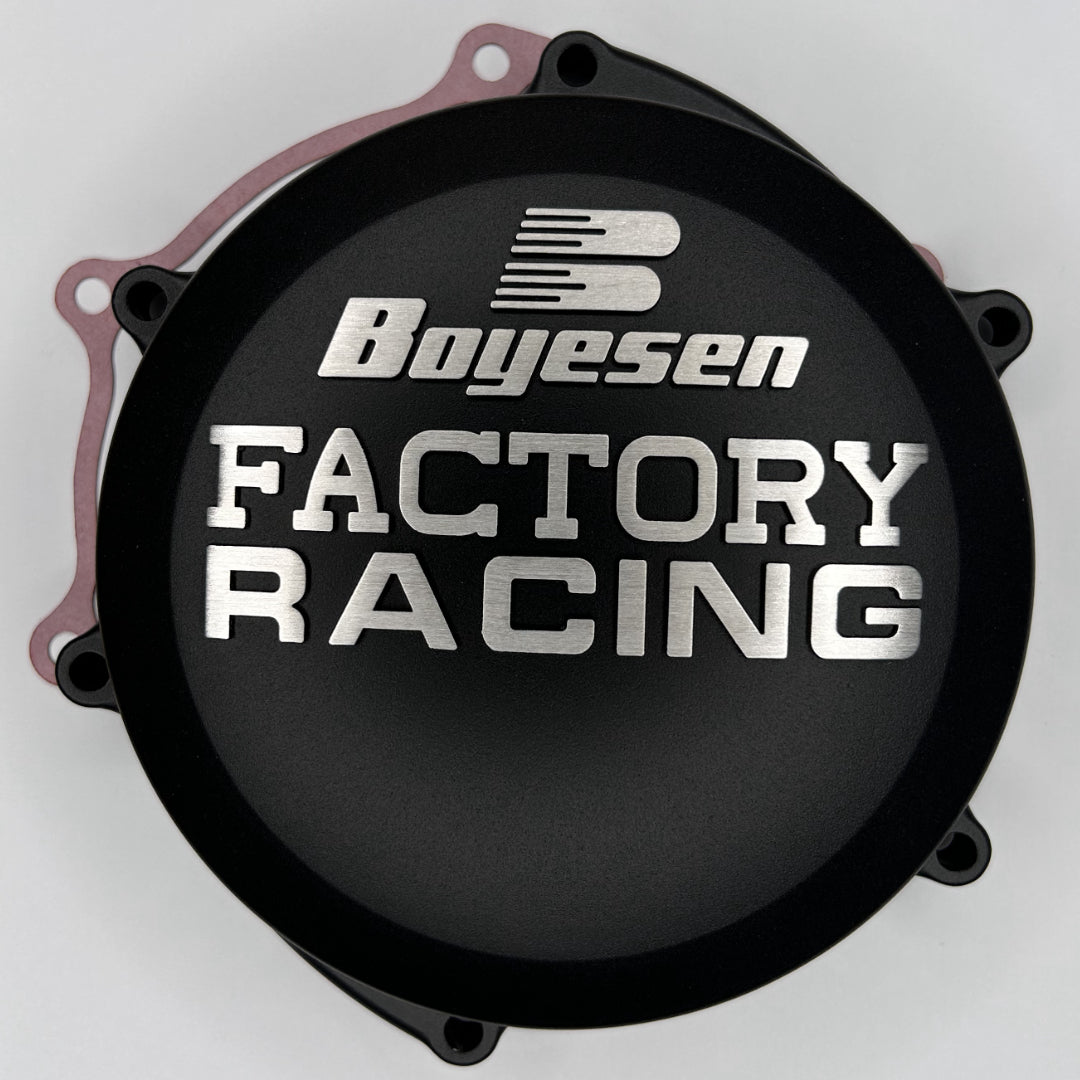 Boyesen Clutch Cover YAMAHA YZ250F 19-25, YZ250FX 20-25, WR250F 20-25 Black