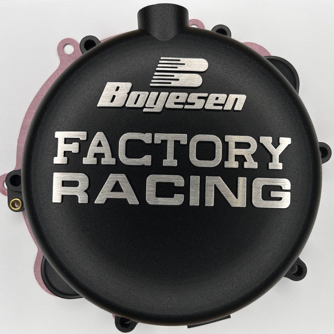 Boyesen Clutch Cover KTM SX250 2T 03-12, EXC/XC250 03-12, EXC/XC300 03-12 BLACK