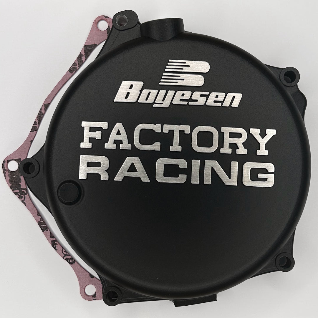 Boyesen Clutch Cover KAWASAKI KX250F 09-20 Black