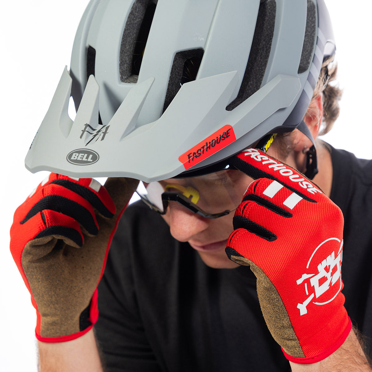 Fasthouse Impakt Utopia MTB Glove - Red