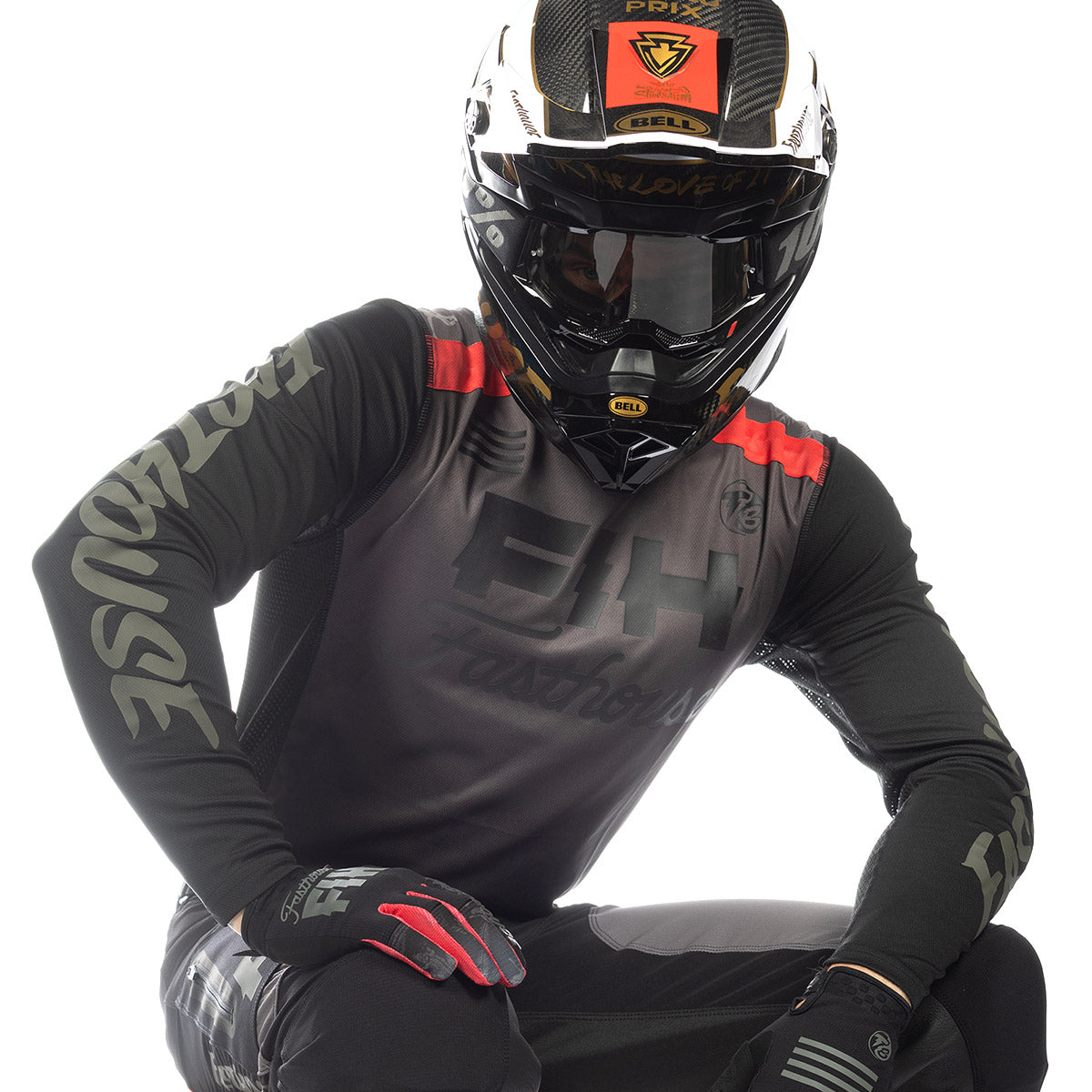 Fasthouse TB Island Hopper Grindhouse MX Jersey - Black