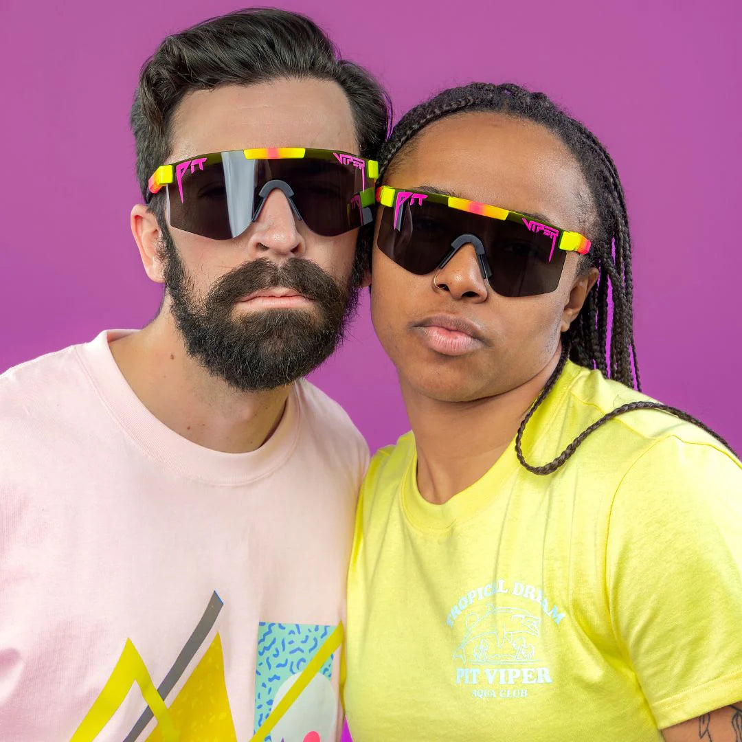 Pit Viper The Italo Polarized Double Wide Sunglasses