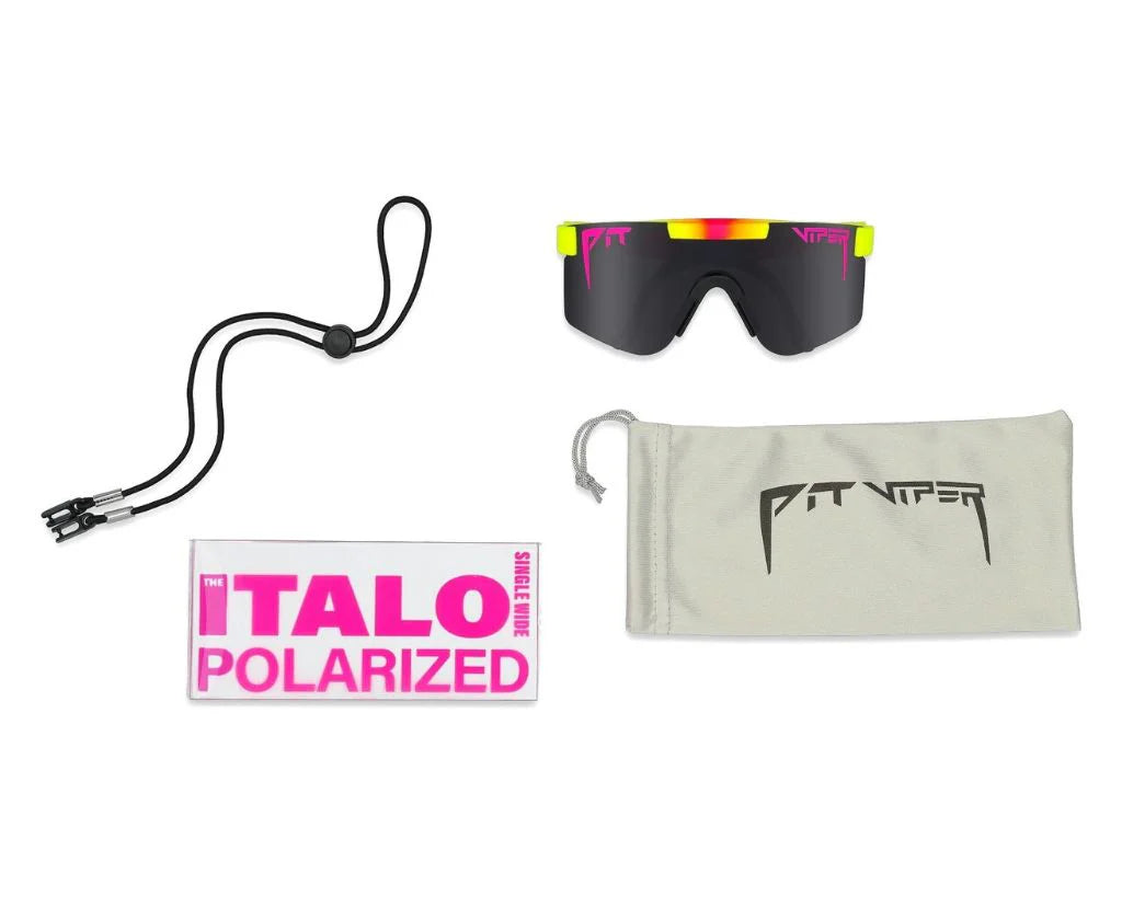 Pit Viper The Italo Polarized Single Wide Sunglasses