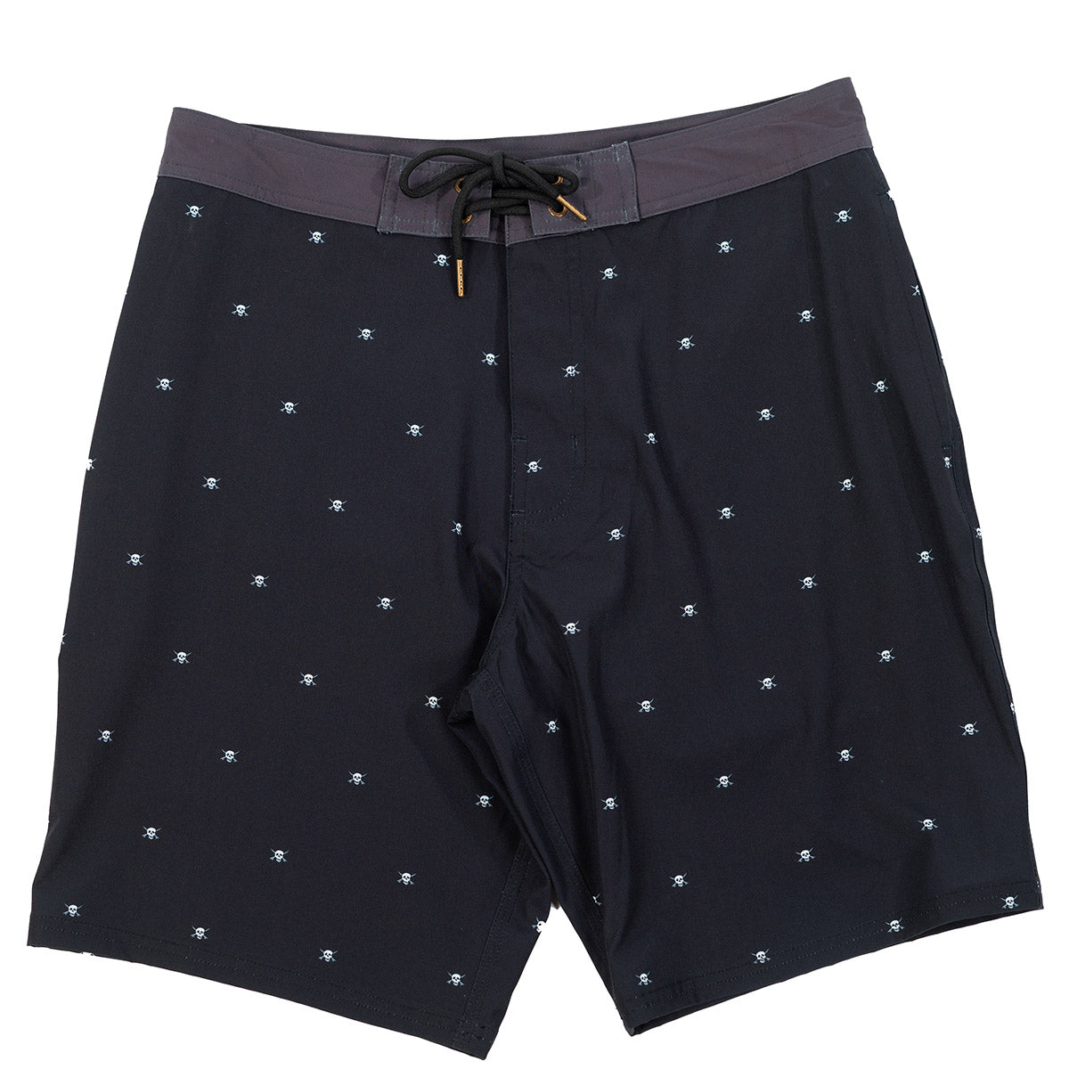 Fasthouse Jasper 19" Board Shorts - Black/White