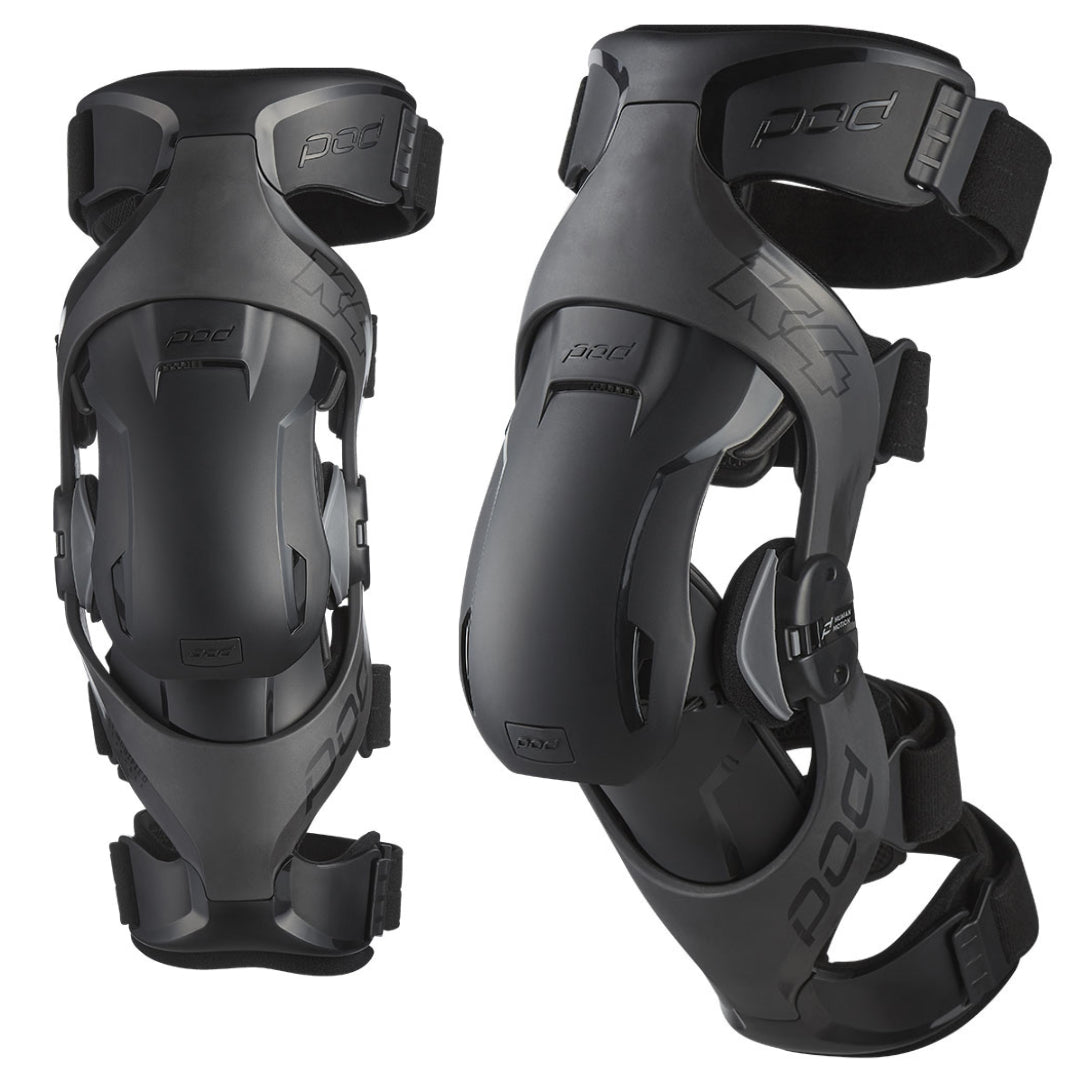 POD K4 2.0 YOUTH Knee Brace PAIR Black