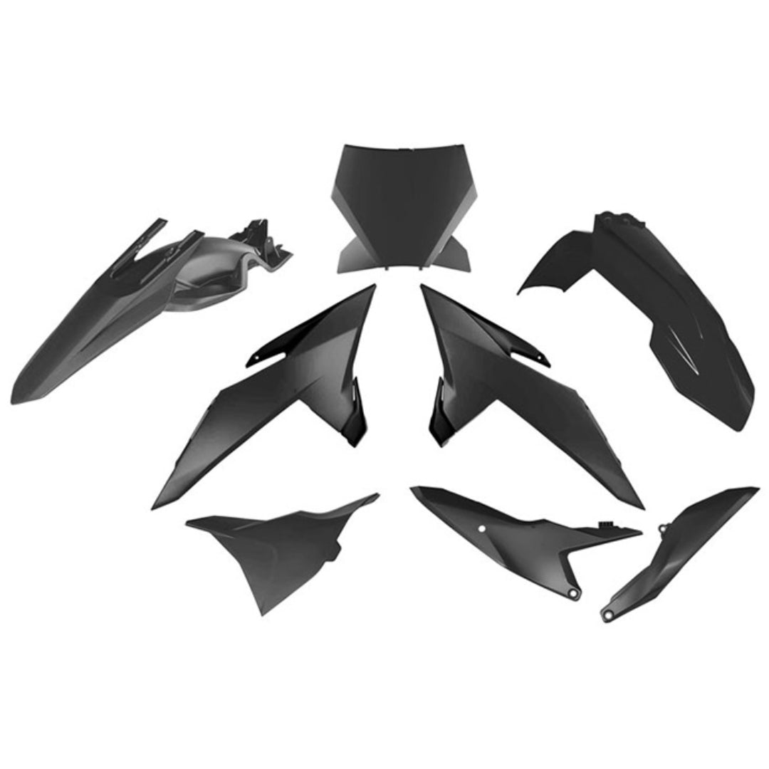 Rtech Plastic Kit KTM SX 85 2025-2026 Black