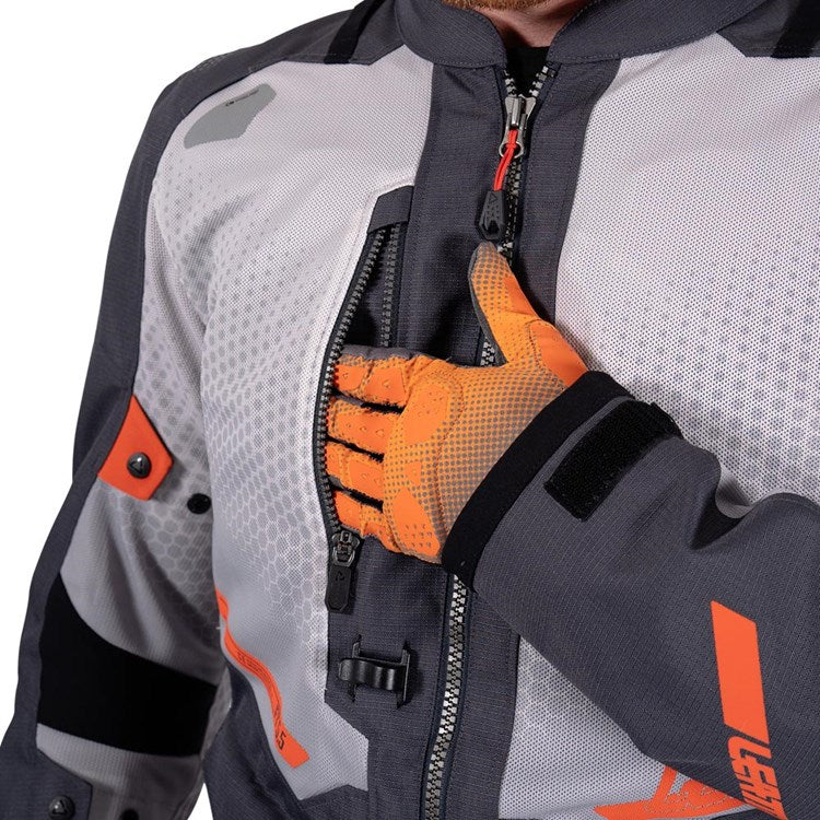 Leatt Adventure FlowTour 5.5 Jacket Iron