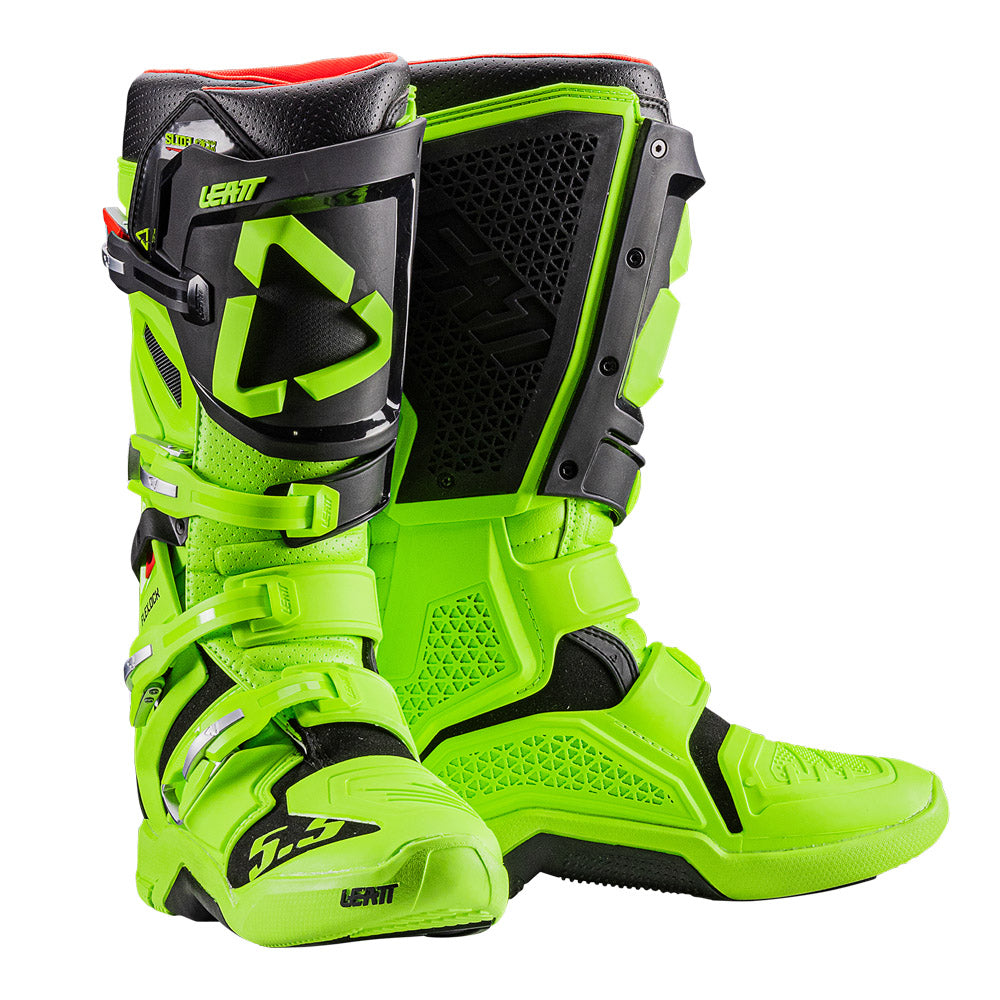 Leatt 5.5 Flexlock MX Boots Lime Green