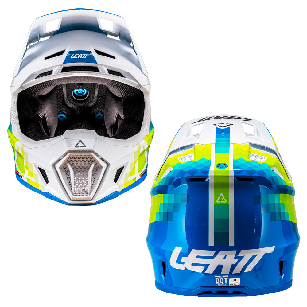 Leatt Moto 7.5 V26 MX Helmet Pixel Blue