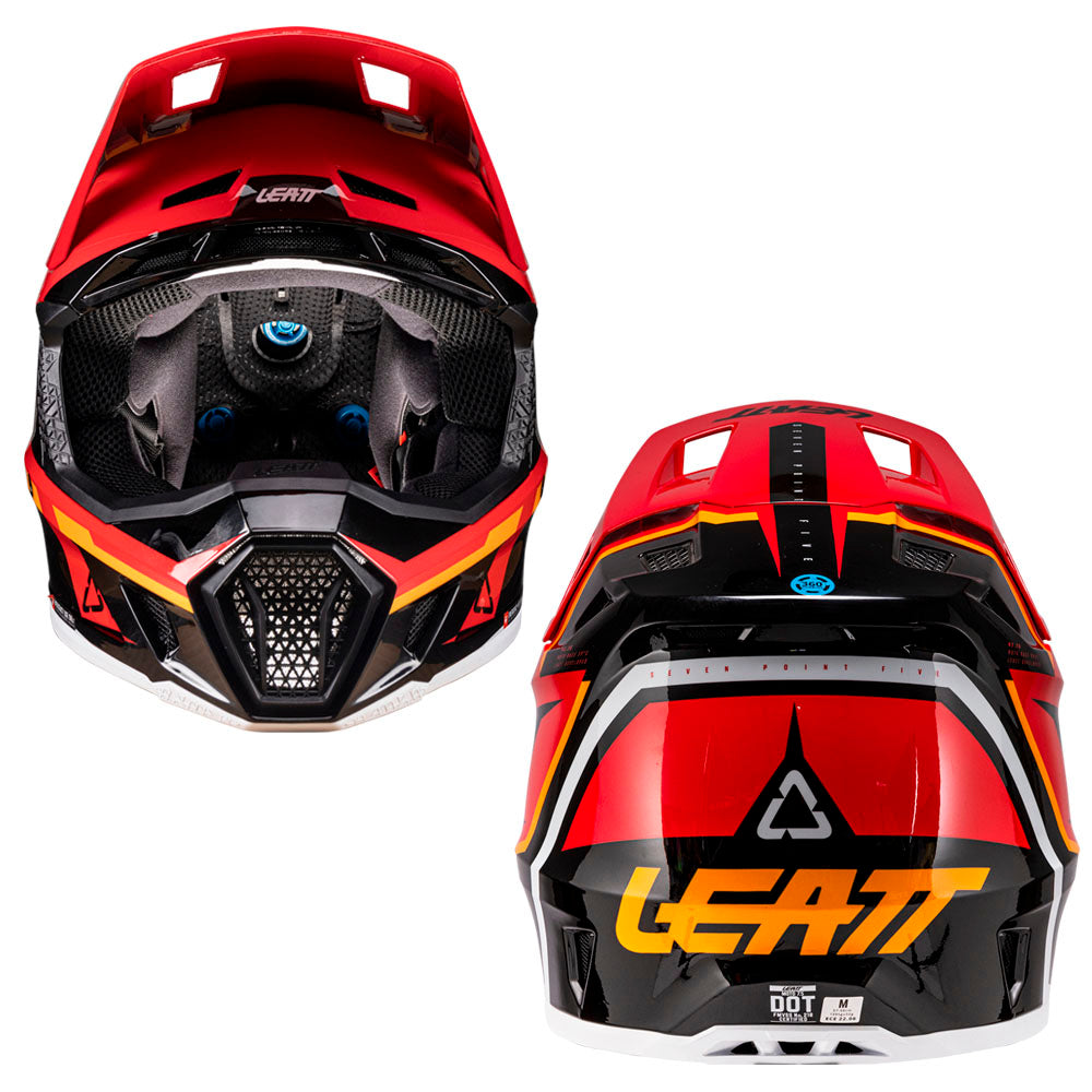 Leatt Moto 7.5 V26 MX Helmet Red
