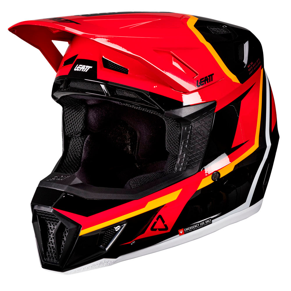 Leatt Moto 7.5 V26 MX Helmet Red