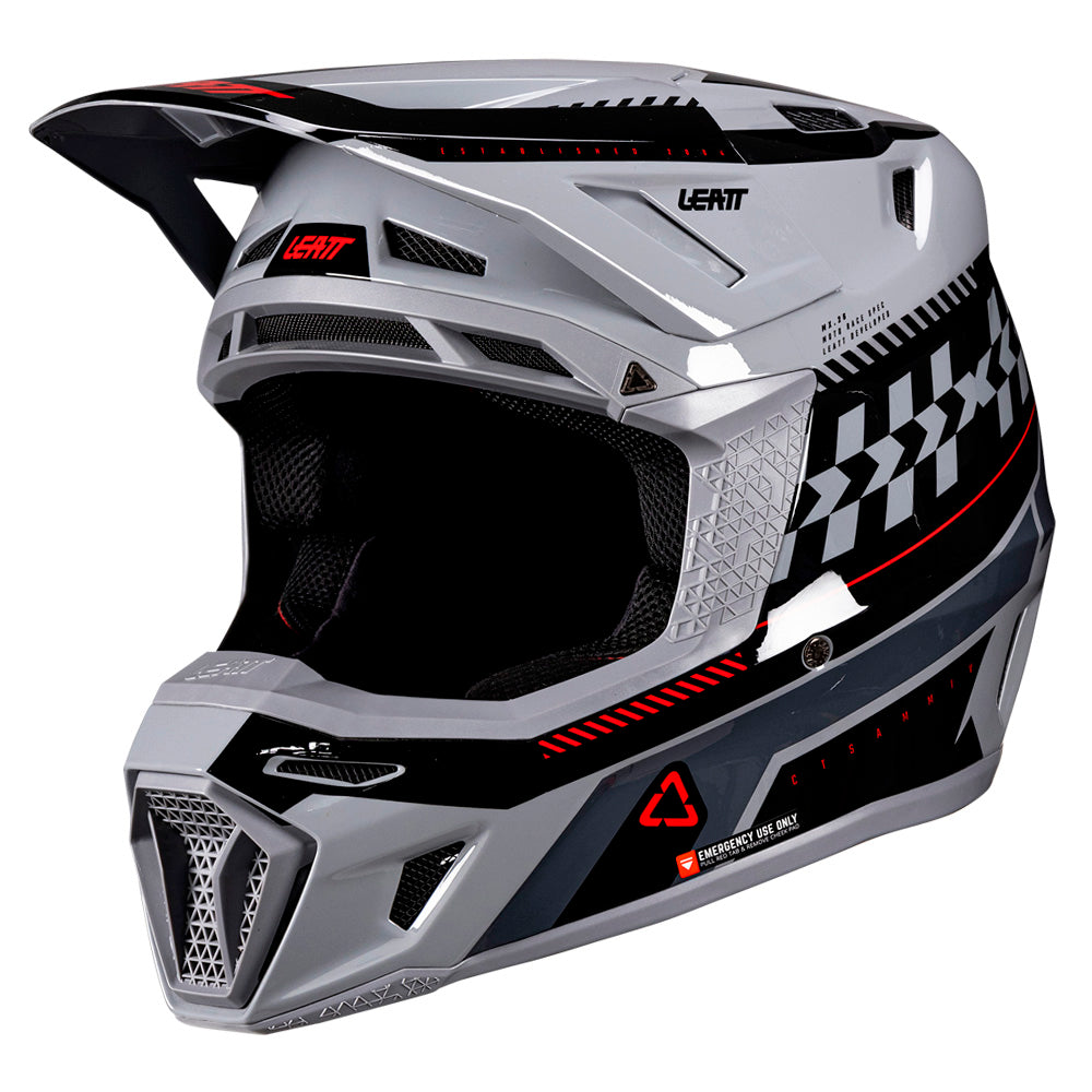 Leatt Moto 8.5 V26 MX Helmet Grey