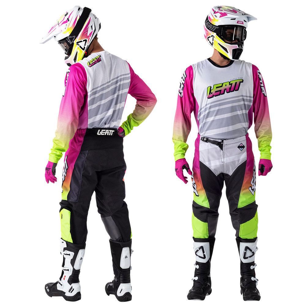Leatt Moto 3.5 MX Kit Combo 2026 Retro Pink