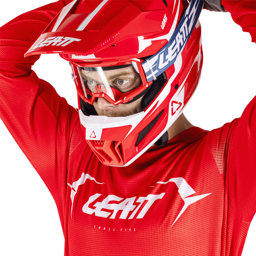 Leatt Moto 3.5 MX Kit Combo 2026 Red