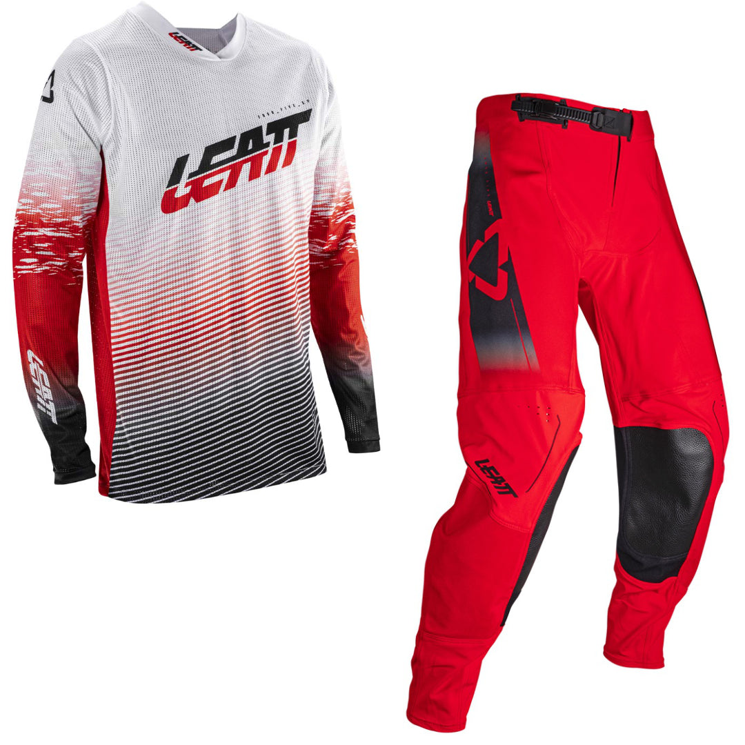 Leatt Moto 4.5 X-Flow MX Kit Combo 2026 Red