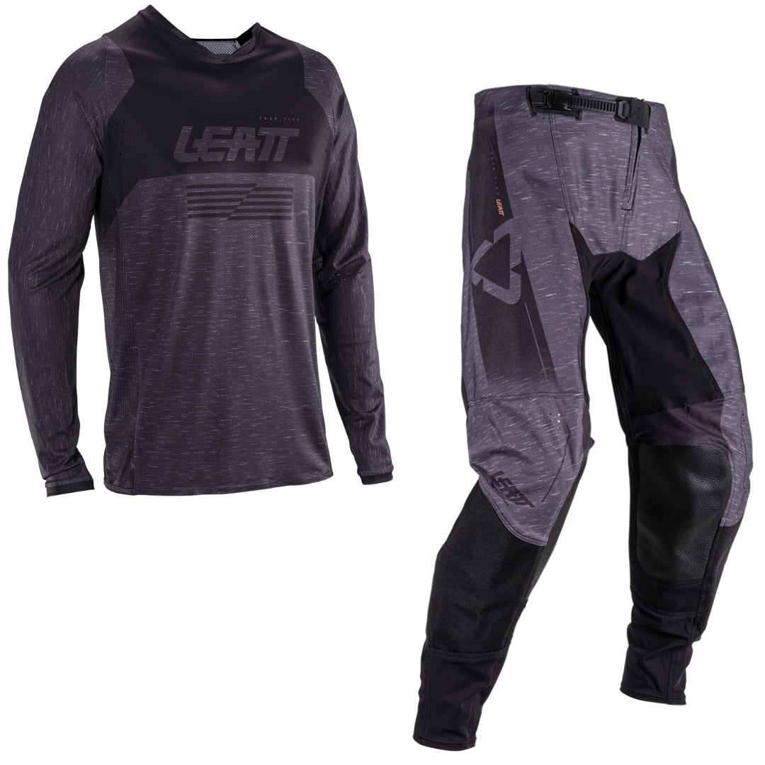 Leatt YOUTH Moto 4.5 MX Kit Combo 2026 Stealth Black/Grey