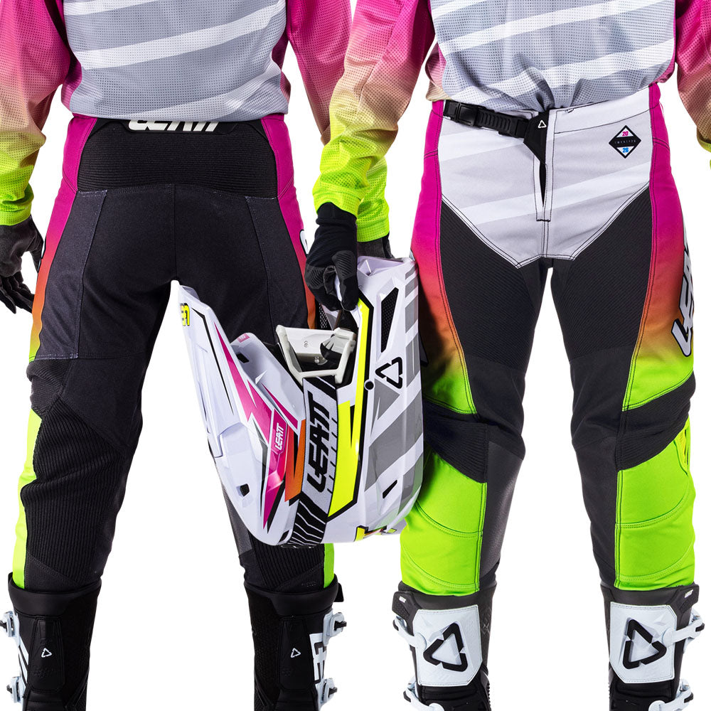 Leatt YOUTH Moto 3.5 MX Kit Combo 2026 Retro Pink