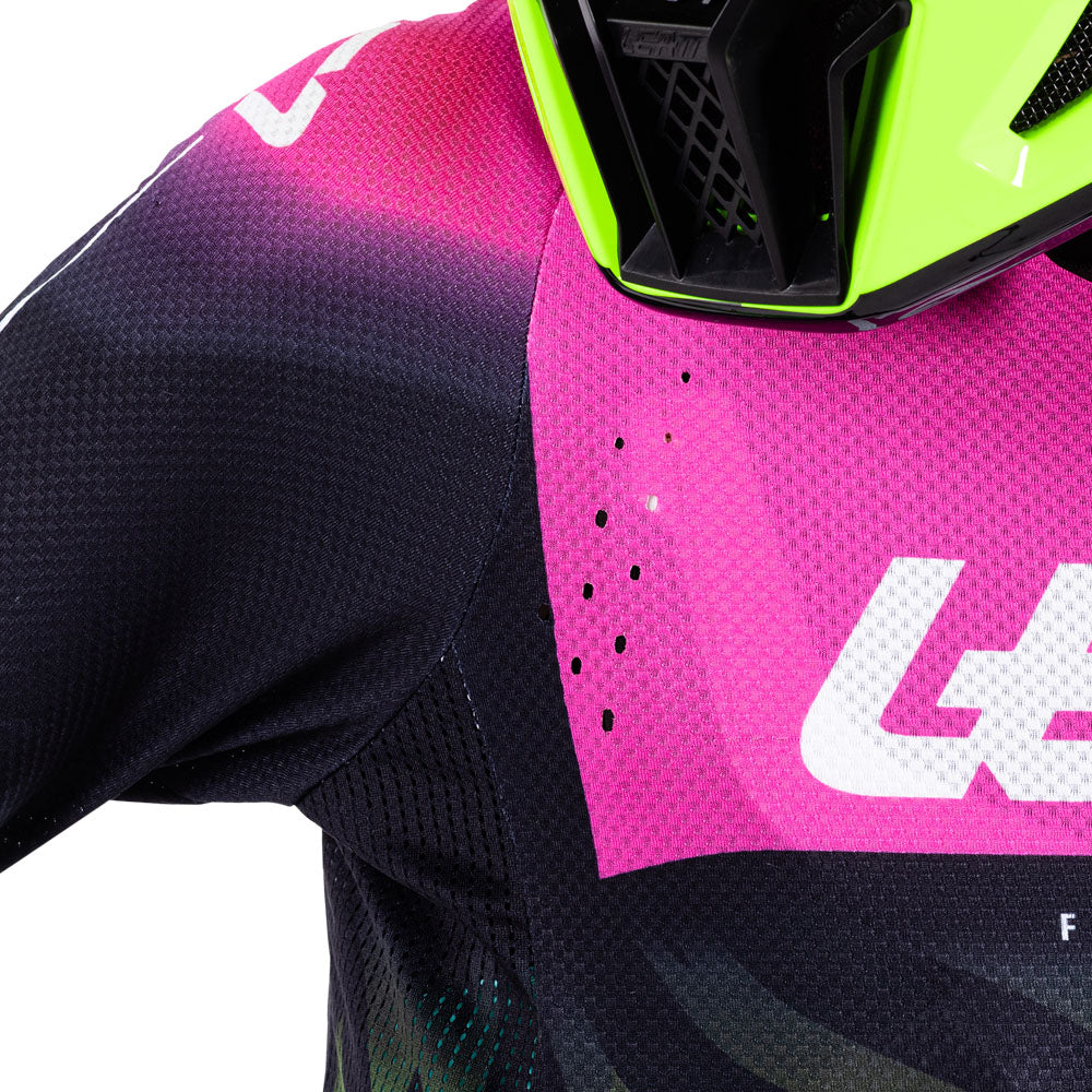 Leatt YOUTH Moto 4.5 MX Kit Combo 2026 Tiger Pink