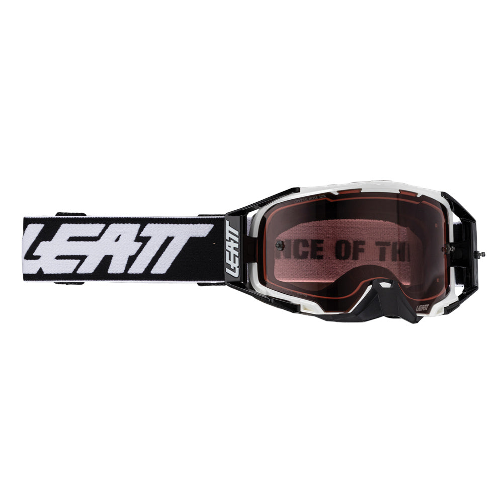 Leatt Velocity 6.5 Goggle Cryztal White - Rose Lens